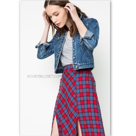 💥BIG SALE💥 Sydney Plaid Skirt - Picture 3 of 4